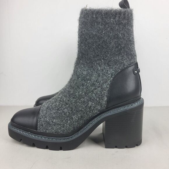 Sam Edelman Women's ROZANNA Ankle Boot Pull on Gray Size 11 M - Picture 2 of 16
